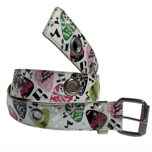 •03•Funky Punk Graphic HipHop Belt